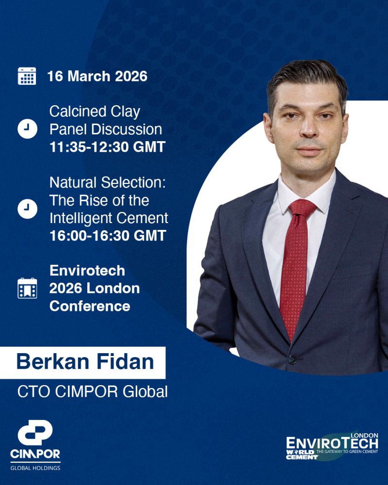 CIMPOR Global CTO Berkan Fidan, MSc, MBA will take part as a...