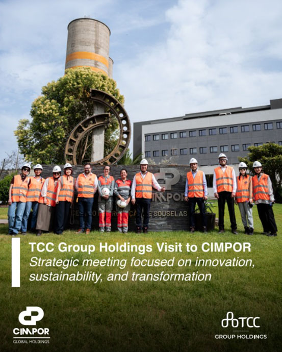 TCC Group Holdings delegation to Portugal...