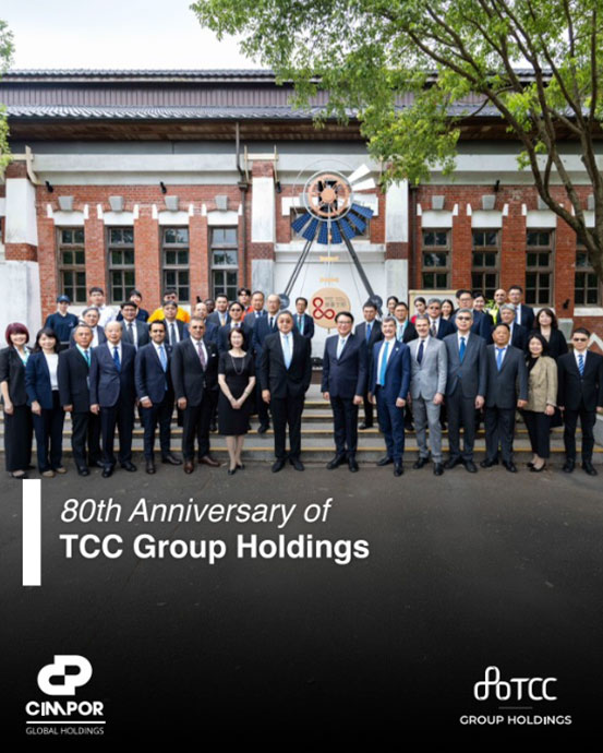 80th anniversary of TCC Group Holdings